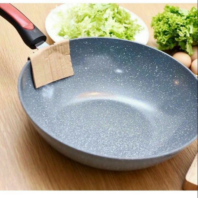 Chảo đá hoa cương sâu korea 30cm | Shopee Việt Nam