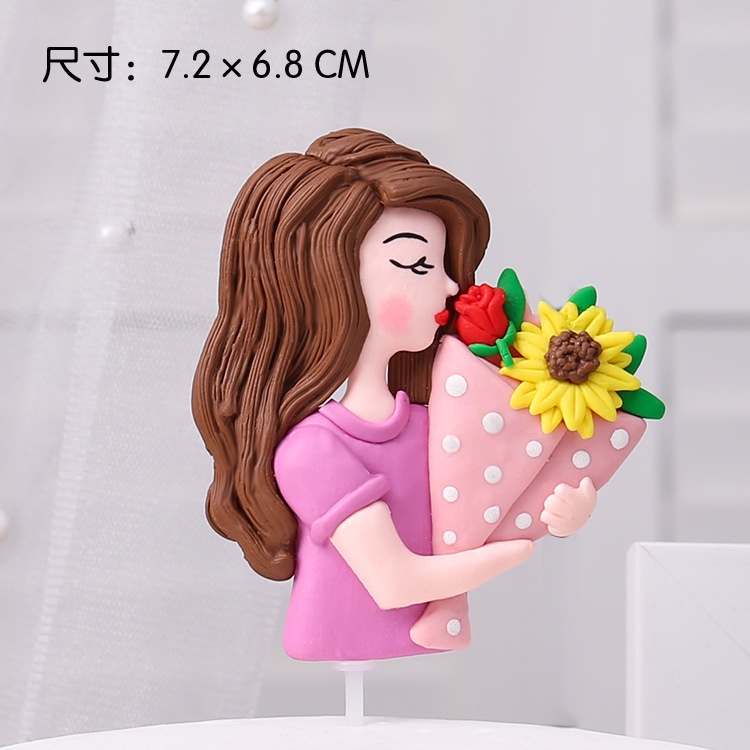 Que Cắm Trang Trí Bánh Sinh Nhật In Chữ Happy Mother's Day