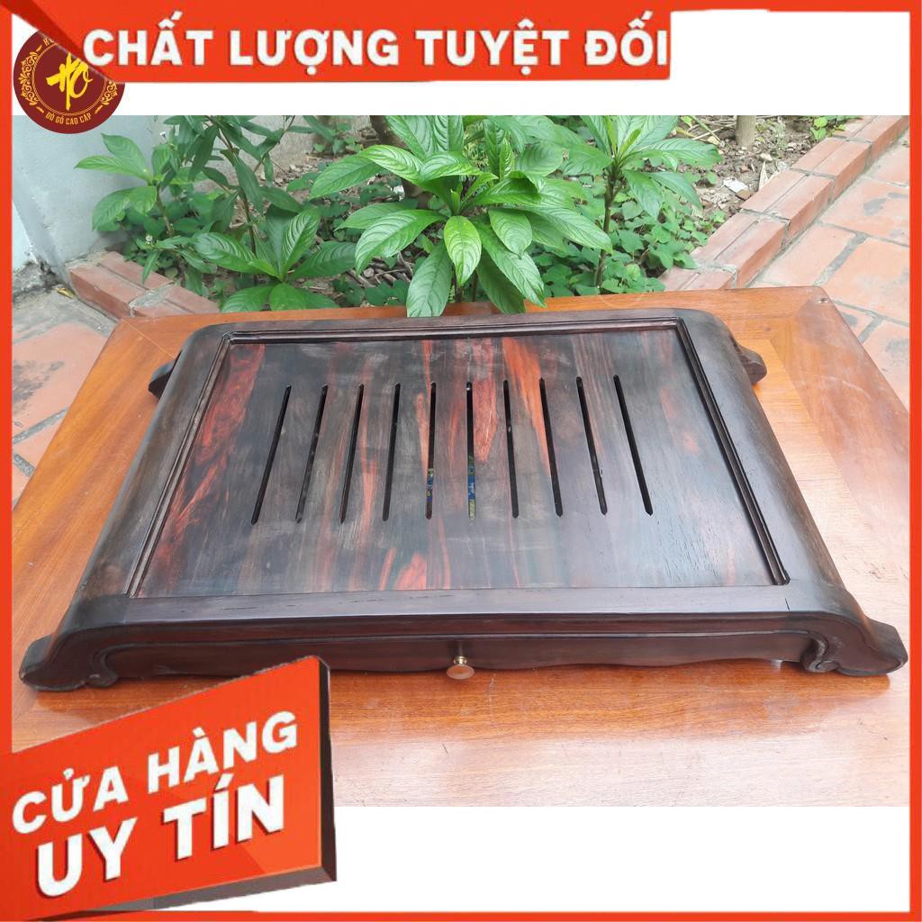 [ ẢNH THẬT ] KHAY TRÀ CUỐN THƯ GỖ TRẮC