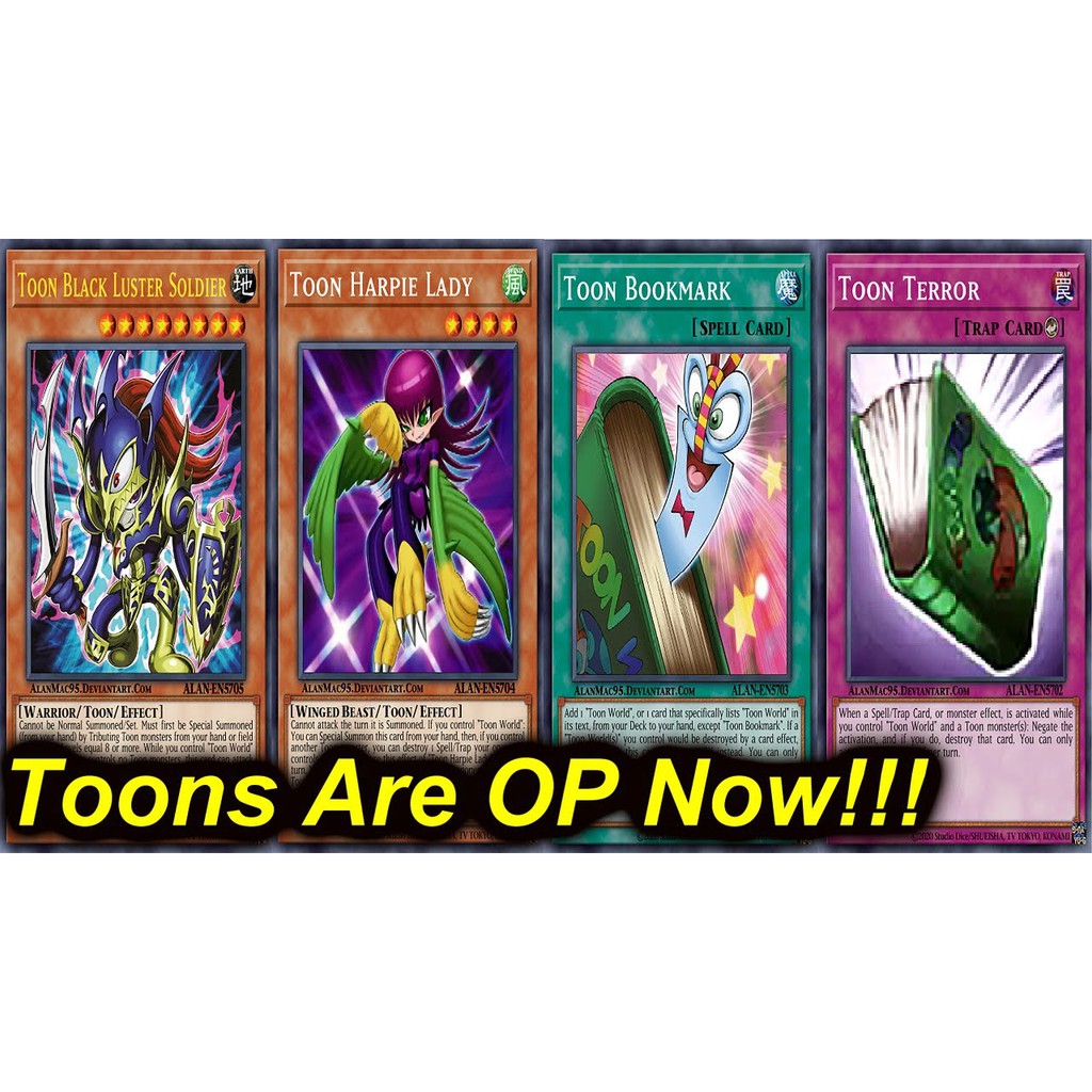 | Bài Yugioh In | Toon Deck 2020