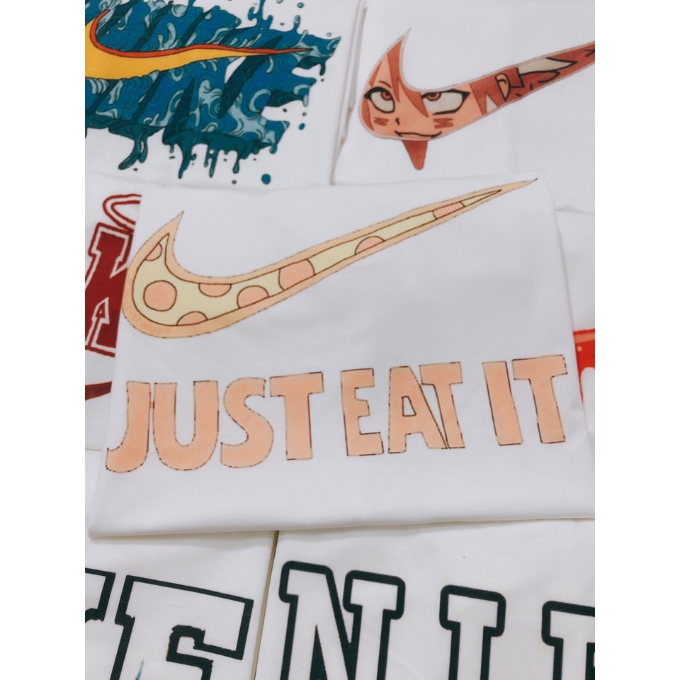 áo thun tay lỡ in logo hiệu unisex ♥ | BigBuy360 - bigbuy360.vn