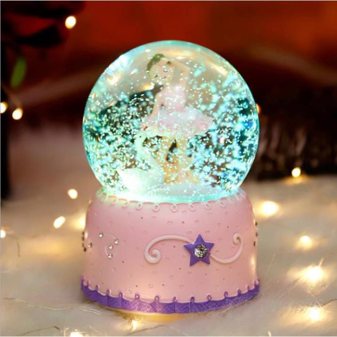 Quả Cầu Tuyết Nhạc Chạy Dây Cót Múa Ba Lê hàng đẹp