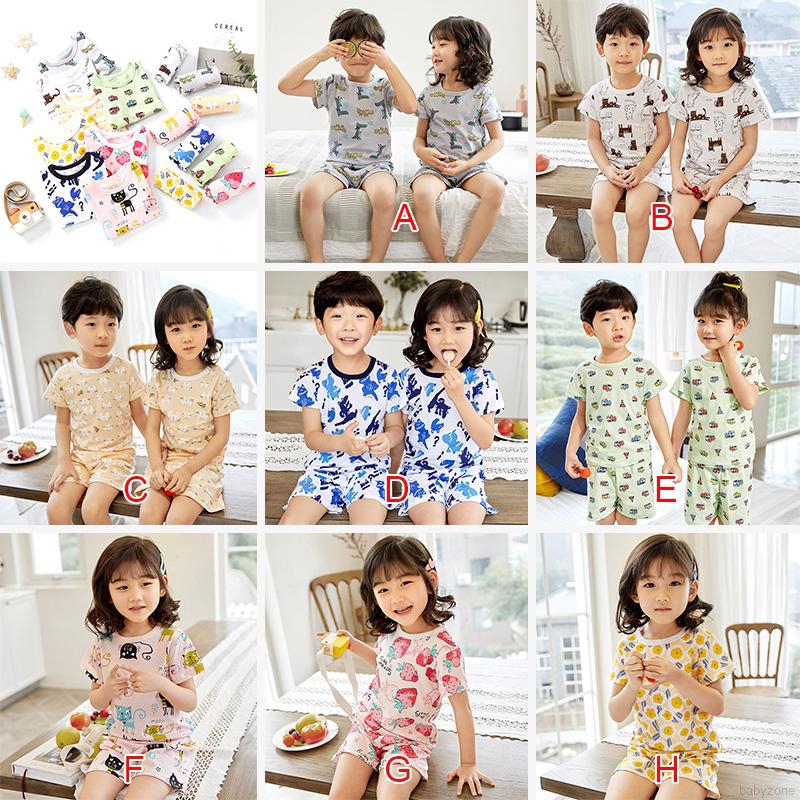 Set Áo Thun Tay Ngắn &amp; Quần Short Cho Bé