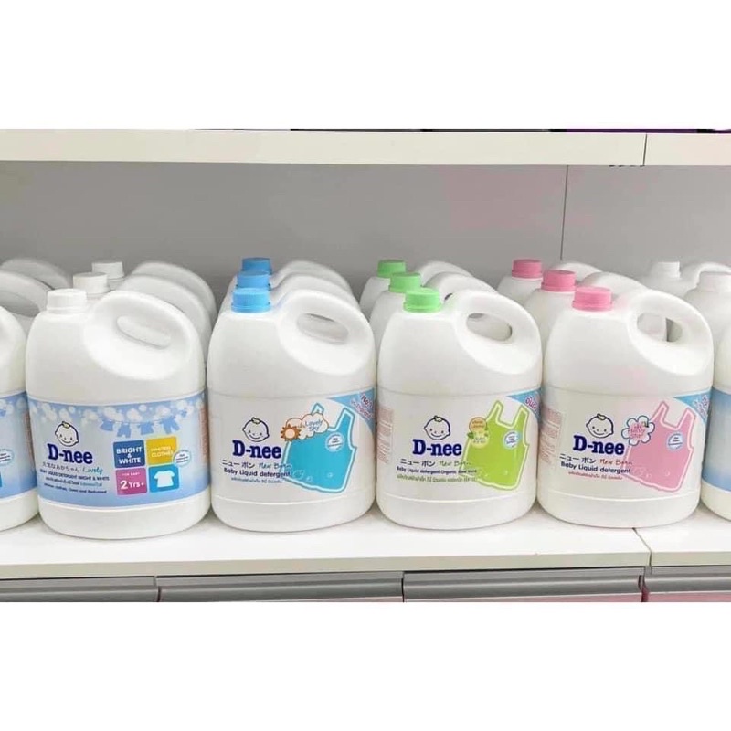 Nước giặt xả Dnee Thái Lan chính hãng 3000ml siêu thơm lưu hương lâu an toàn với da em bé Beehouse