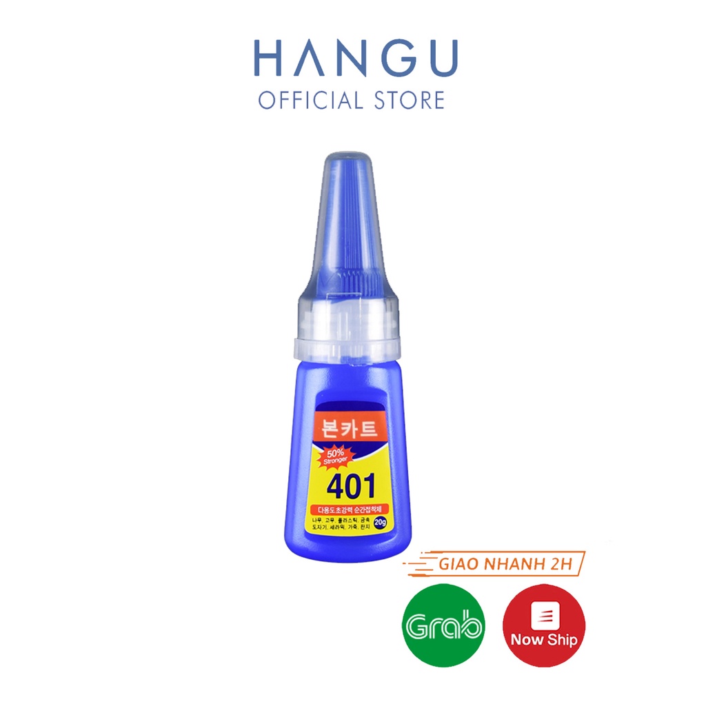 Keo 401 chính hãng NGHI THẢO gắn móng siêu chắc 20g