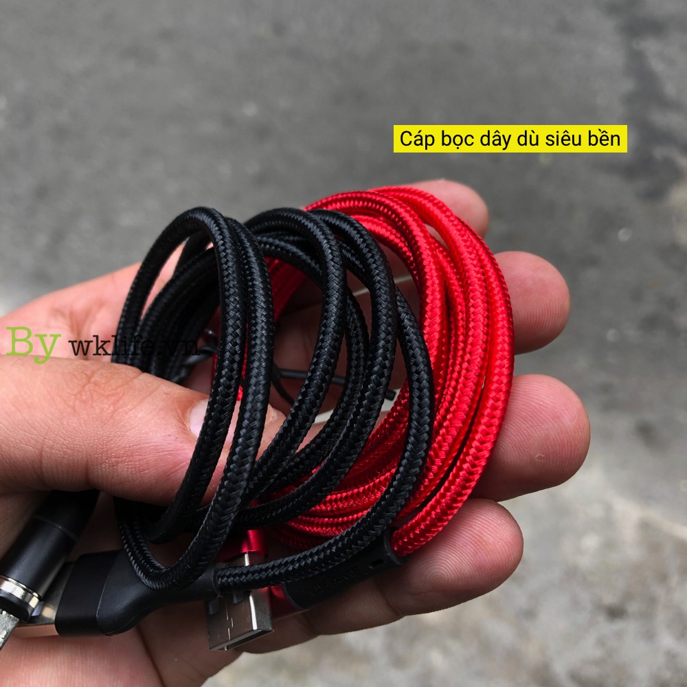 Dây Sạc Nam Châm USB C Usams Chống Gãy Chân Sạc