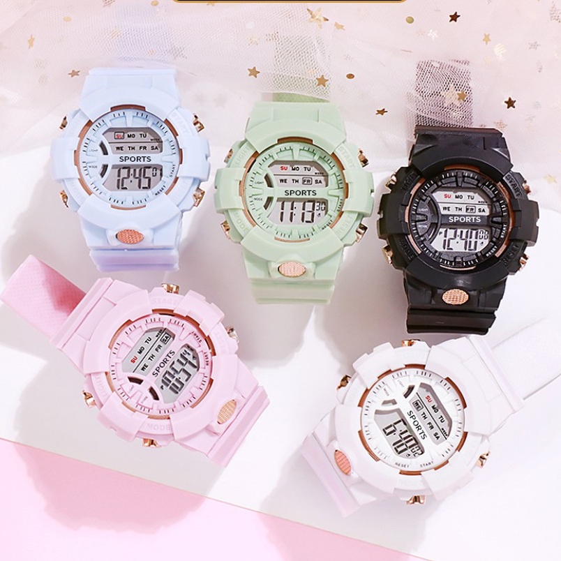 Đồng hồ điện tử nam nữ SPORTS S03 thể thao, mẫu mới tuyệt đẹp