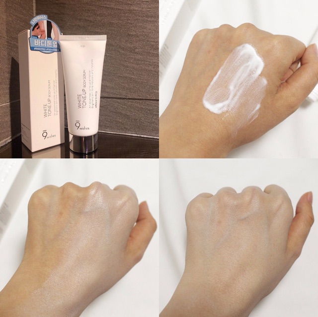 Kem dưỡng trắng body 9Wishes White tone up body serum | BigBuy360 - bigbuy360.vn