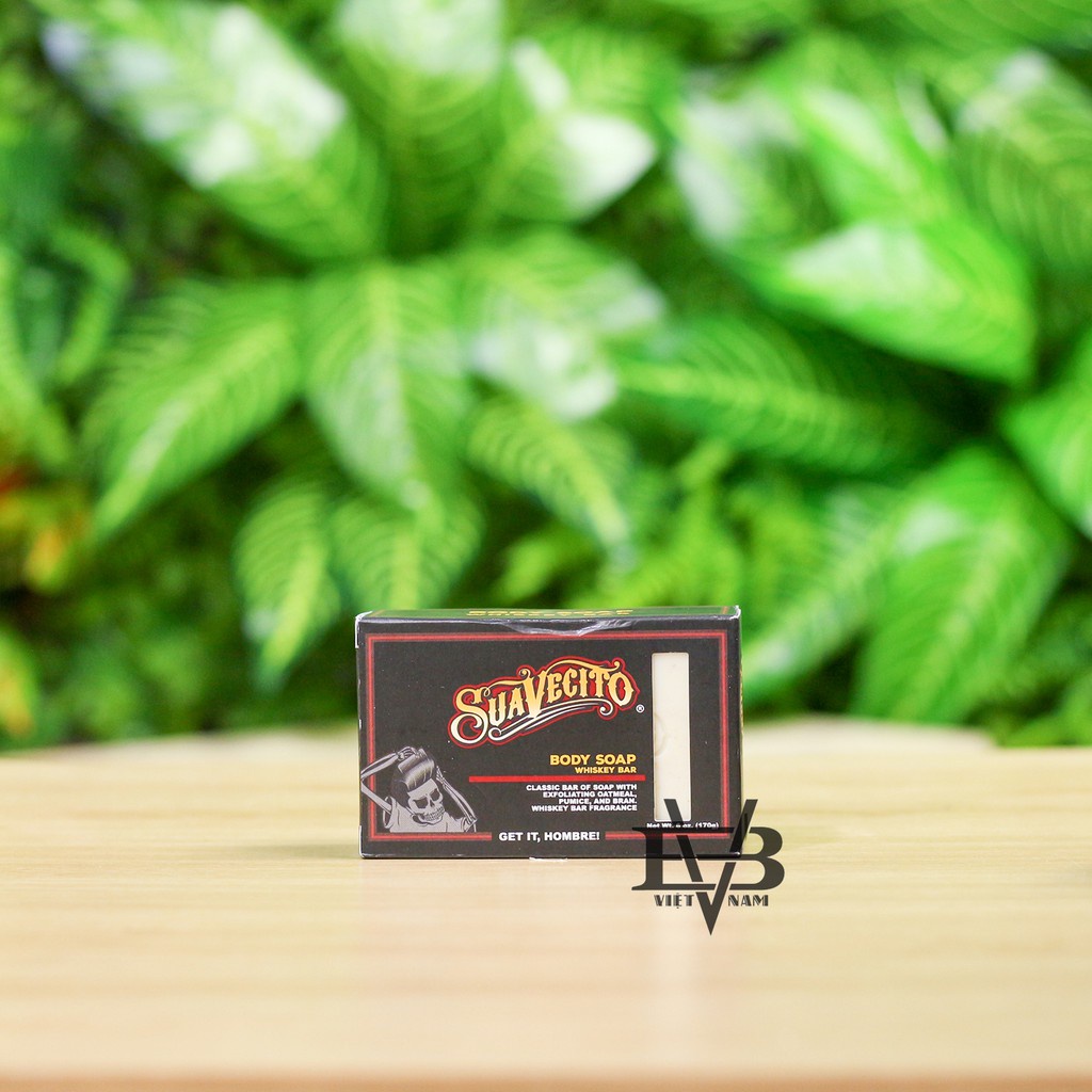 Bánh xà phòng nam Suavecito Body Soap - SUAVECITO - Mùi hương Whiskey Bar cực kì lôi cuốn