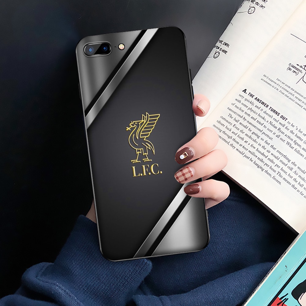 Ốp Điện Thoại Silicon Mềm Hình Logo Liverpool Cho iPhone 12 11 Pro X XS Max Mini GF43