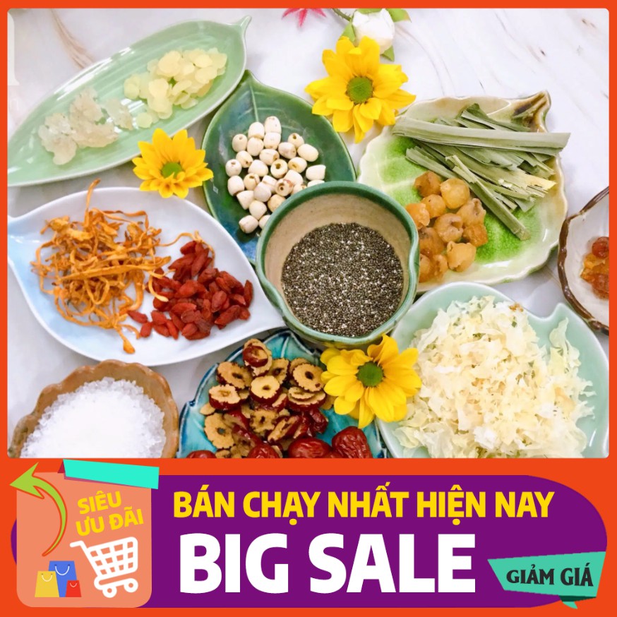 Set Chè dưỡng nhan tuyết yến 13 vị chuẩn cung đình nấu được 15 ~ 20 chai | BigBuy360 - bigbuy360.vn