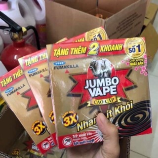 Nhang trừ muỗi ít khói 3X jumbo