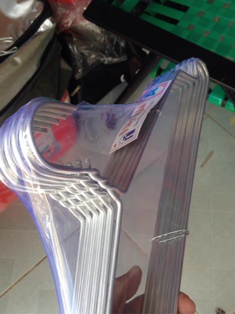 1 chục móc nhôm lớn 40 cm