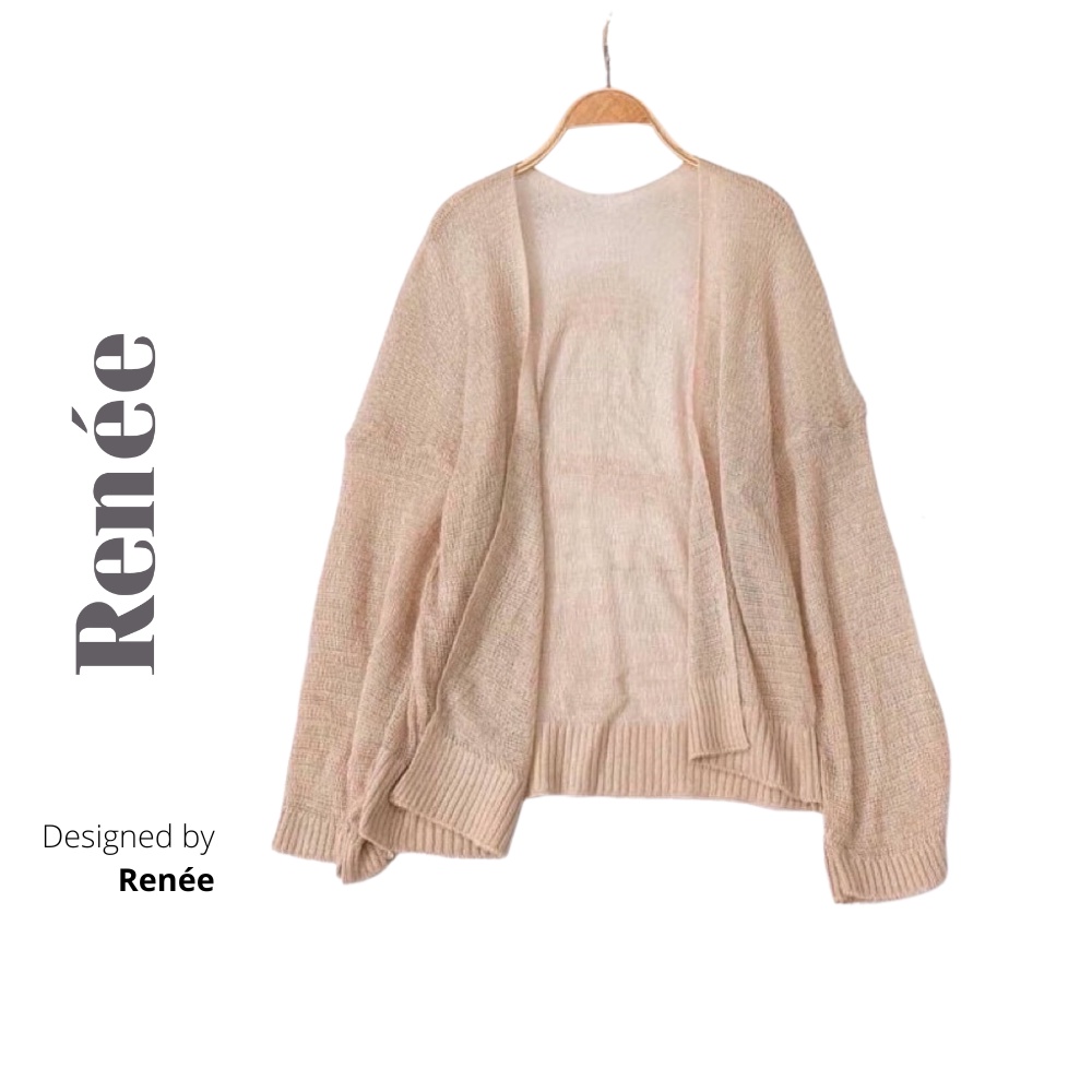 Áo khoác cardigan nữ len mỏng dài tay phù hợp đi biển dạo phố phong cách Hàn Quốc - AK1