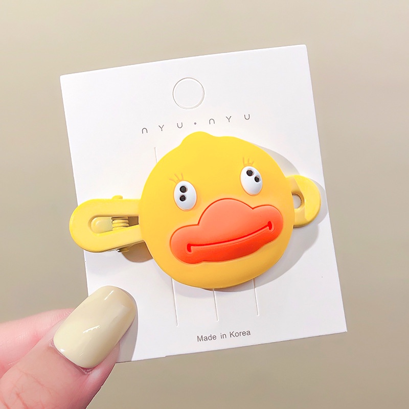 SANRIO Kẹp Tóc Đính Nơ Lưng Hình Mèo Dễ Thương Phong Cách Hàn Quốc