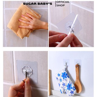 Móc Dán Tường Chịu Lực SUGAR BABY's Siêu Chắc Treo Tường