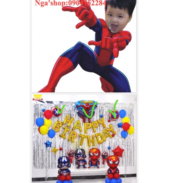 Combo trang trí theo yêu cầu