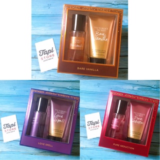 Set xịt thơm Victoria’s Secret Mini Mist & Lotion Gift Set bản truyền thống