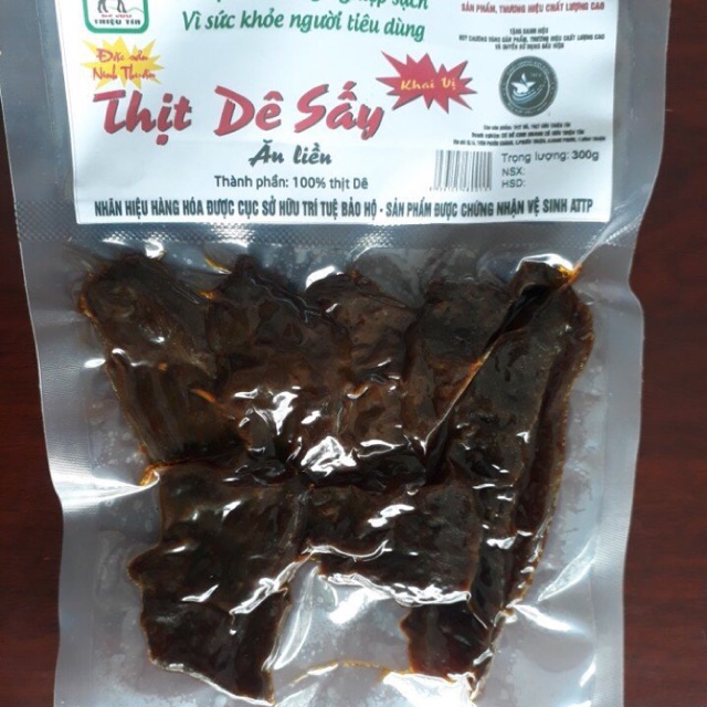 Thịt Dê Sấy Ăn Liền 250g