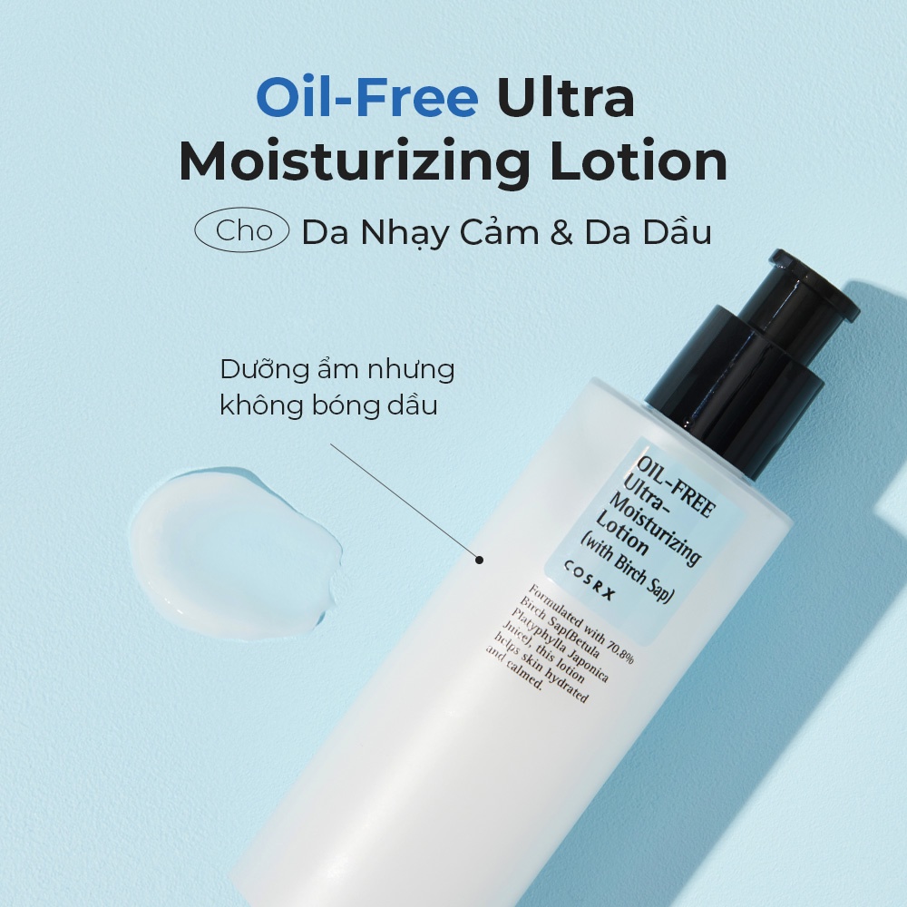 Lotion dưỡng ẩm COSRX chuyên sâu không chứa dầu dung tích 100ml