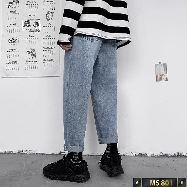 Quần baggy nam from suông,rộng cao cấp -phong cách hàn quốc hottrend Lady-Hn Store88 801