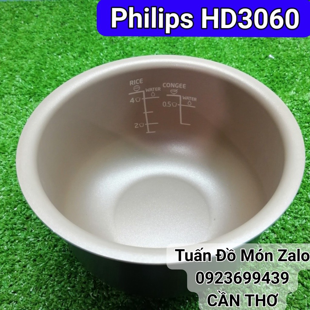 Lòng nồiRuột Nồi cơm điện tử Philips 0.7 lít HD3060 phụ tùng linh kiện chính hãng