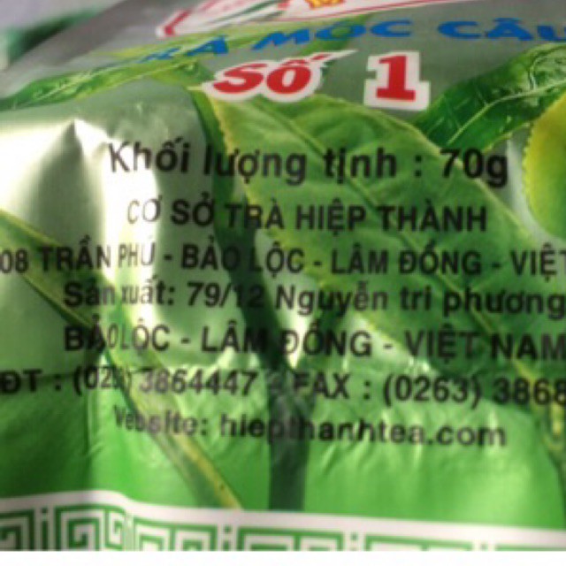 TRÀ MÓC CÂU HIỆP THÀNH 6 gói/ 400g
