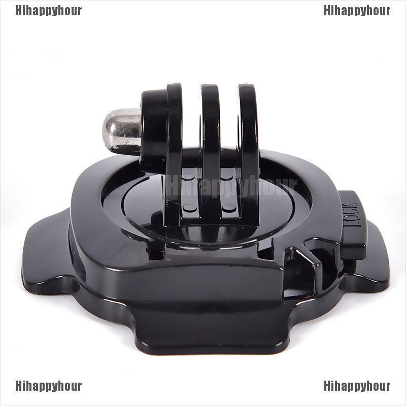 Giá đỡ máy ảnh GoPro Hero 4 3+ 3 2 1 gắn mũ bảo hiểm xoay 360 độ | BigBuy360 - bigbuy360.vn