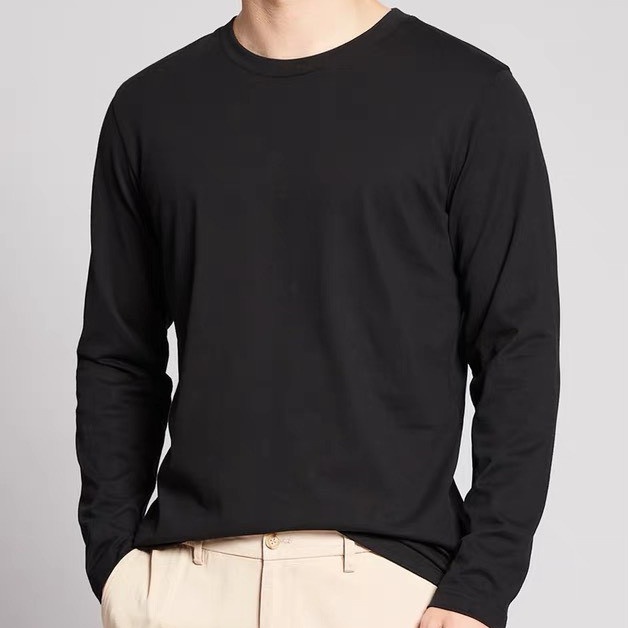 Áo thun nam dài tay, áo giữ nhiệt nam cổ tròn kiểu dáng thể thao giữ ấm trẻ trung năng động. | BigBuy360 - bigbuy360.vn