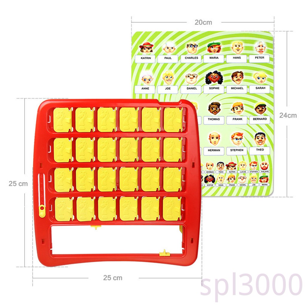 Bộ Đồ Chơi Board Game The Guess Who Vui Nhộn Cho Bé