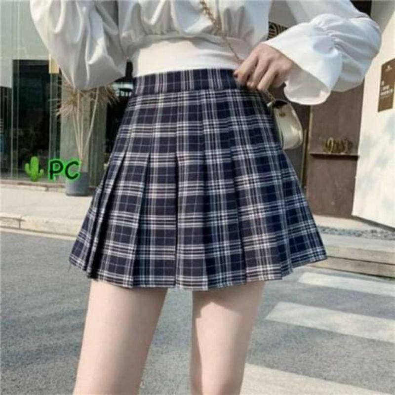 Chân váy chữ a kẻ 2 màu | BigBuy360 - bigbuy360.vn