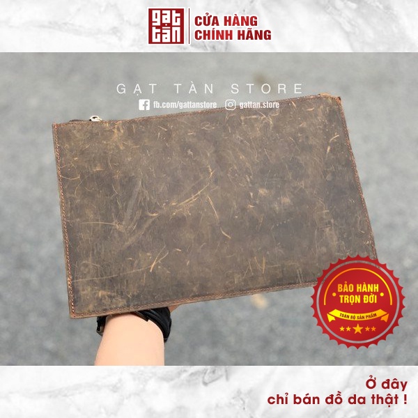 Clutch Nam / Clutch Công Sở Cao Cấp [BẢO HÀNH TRỌN ĐỜI] Hàng Đẹp Gạt Tàn Store / Cam Kết Da Bò Thật 100% - mãCL39