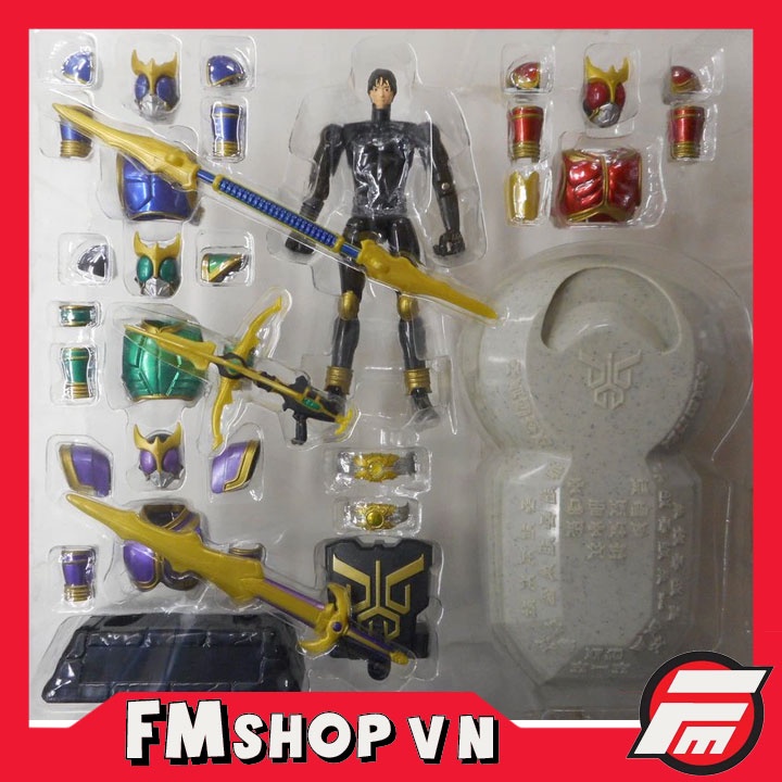 MÔ HÌNH HIỆP SĨ MẶT NẠ KUUGA SHS KAMEN RIDER KUUGA RISING FORM SET GD-27