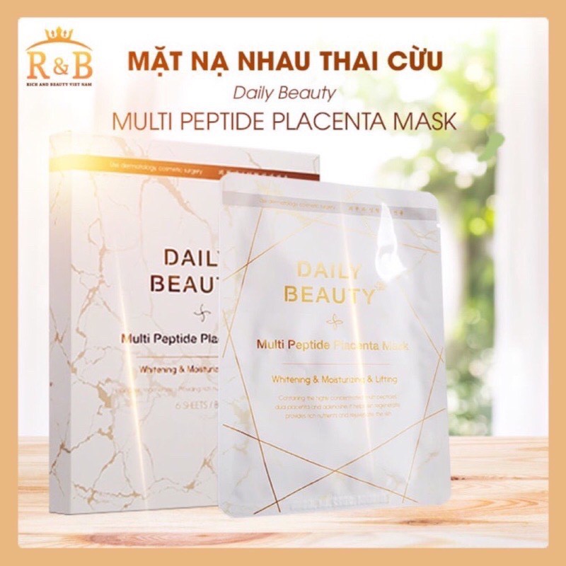 Miếng dùng thử mặt nạ nhau thai cừu