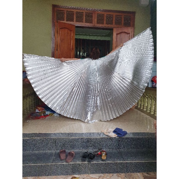 Cánh múa belly dance, Cánh múa bụng đủ các màu, cánh múa hàng nhập Quảng châu siêu đẹp siêu bền