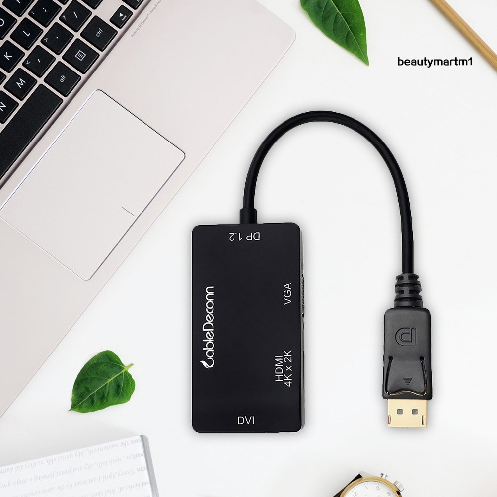 Cáp Chuyển Đổi 3 Trong 1 Hd Display Port Sang Hdmi-Compatible Vga Dvi Female | BigBuy360 - bigbuy360.vn