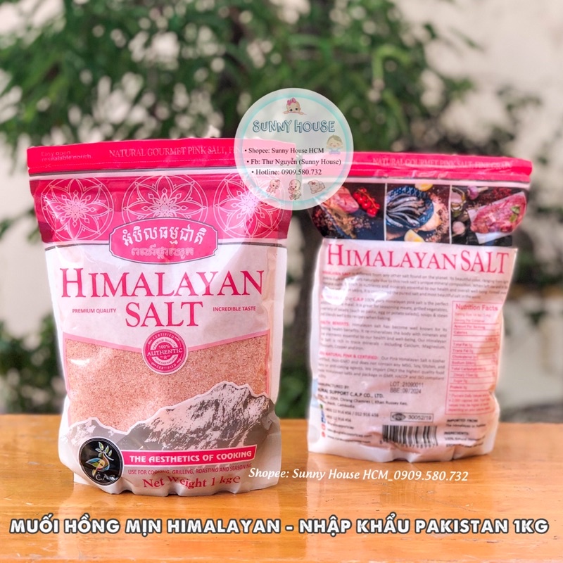 Muối hồng Himalaya nhập khẩu Pakistan