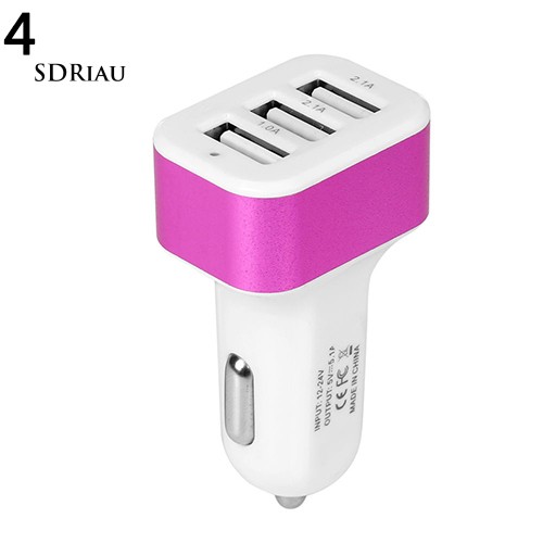 Tẩu Sạc Xe Ô Tô Cổng Usb 12v-24v Cho Điện Thoại Iphone 5 6 Samsung Htc | BigBuy360 - bigbuy360.vn