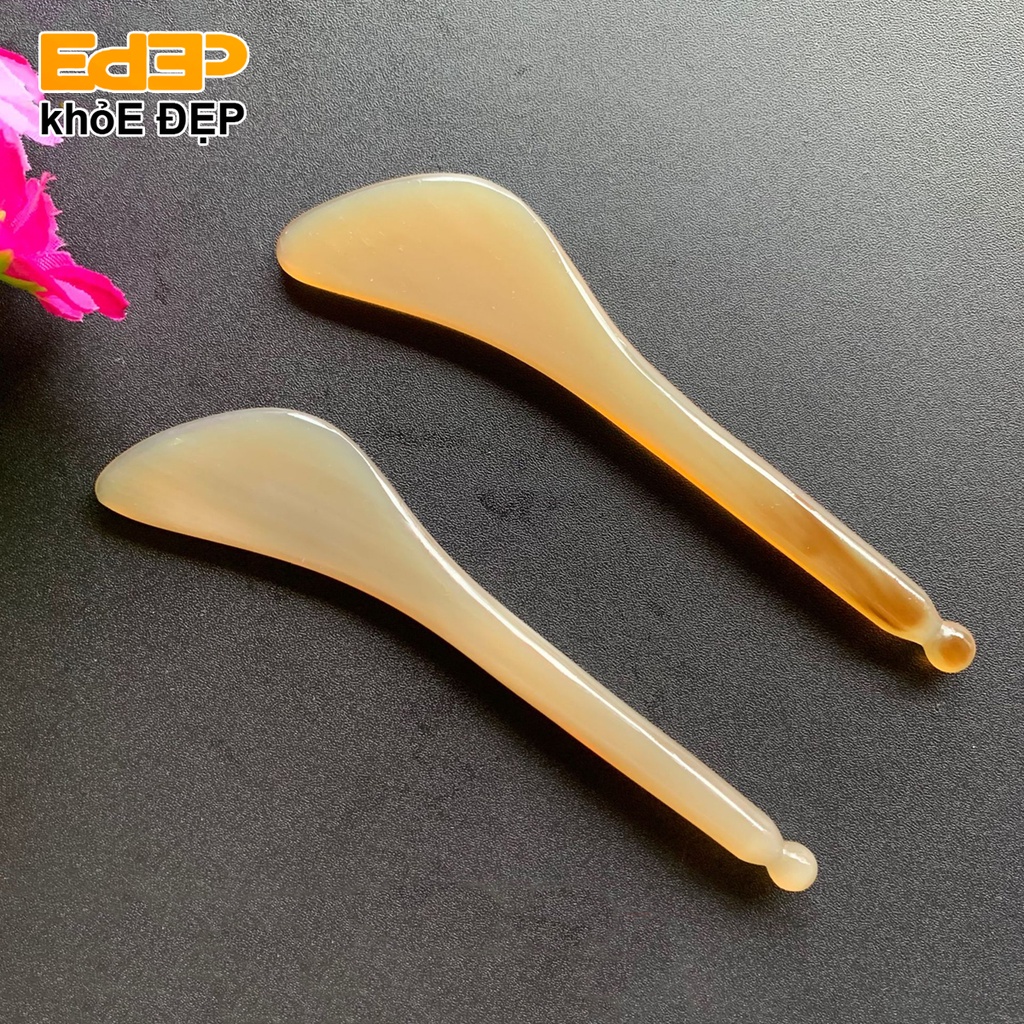 Cạo Gió Sừng Gạch Bạch Huyết - Dụng Cụ Diện Chẩn (Đánh Bay Vết Nhăn, Massage Ấn Huyệt, Thon Gọn Mặt, Làm Đẹp,...)