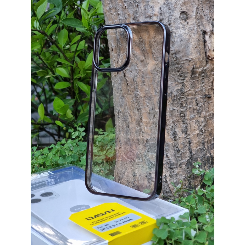 Ốp Lưng Trong Viền Si Màu iPhone 13 / iPhone 13 Pro / iPhone 13 Pro Max - Không Ngả Màu Hàng Cao Cấp X-LEVEL