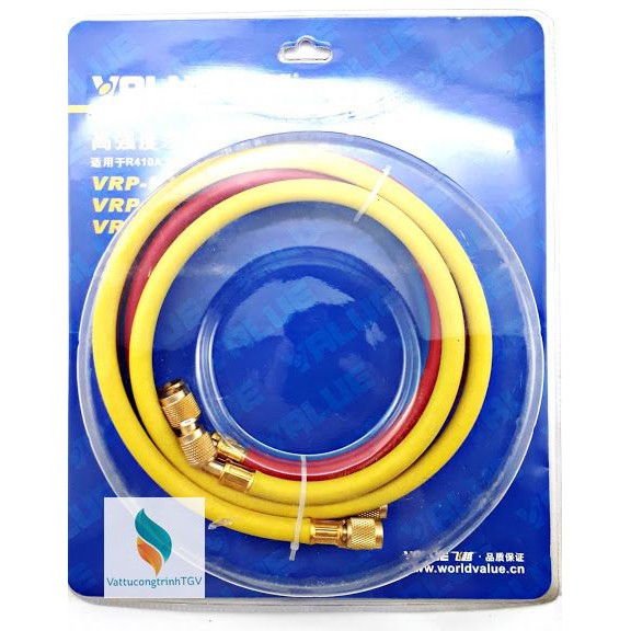Bộ 03 dây nạp Gas R410 VALUE dài 120cm