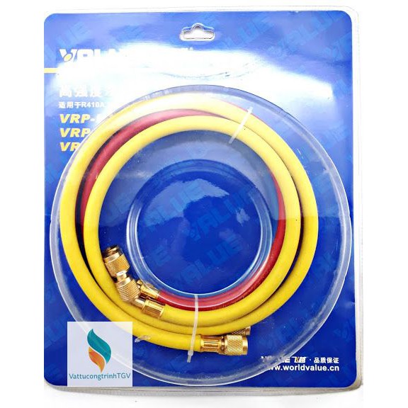 Bộ 03 dây nạp Gas R410 VALUE dài 120cm