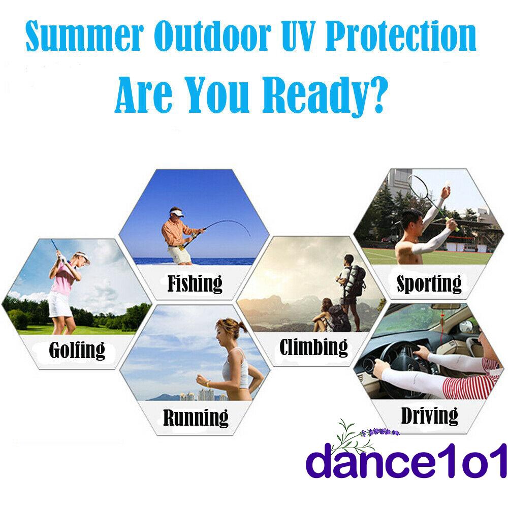 1 Đôi Găng Tay Dài Chống Nắng Tiện Dụng Cho Nam Và Nữ