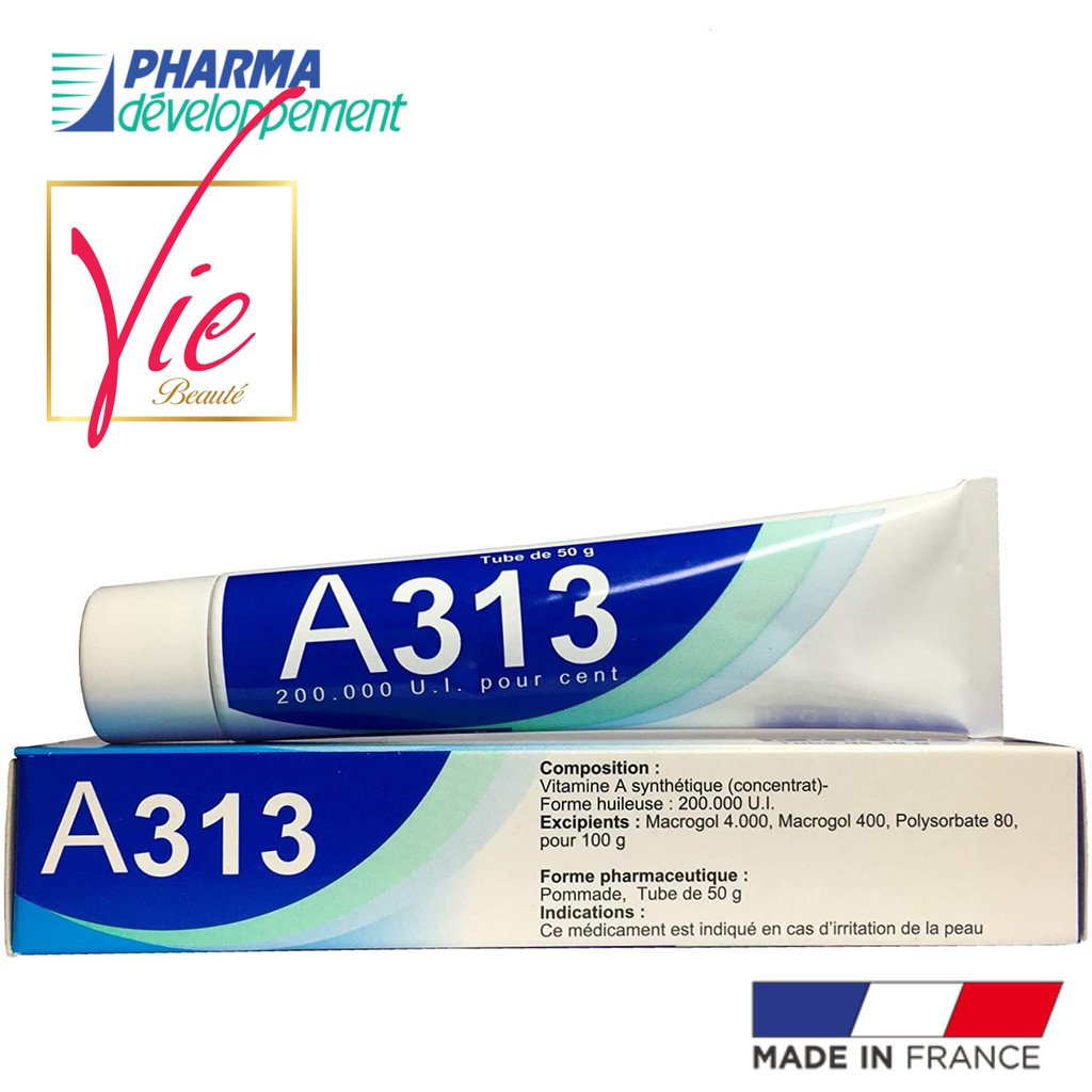 A313 Retinol nội địa Pháp - Kem A313 Pommade Retinol Cream Ngừa Mụn, G