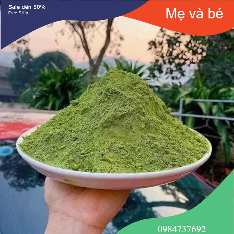 1KG BỘT TRÀ XANH THÁI NGUYÊN NGUYÊN CHẤT