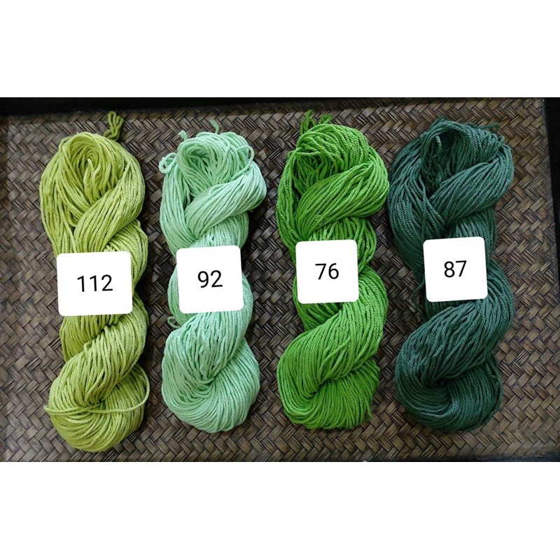 Combo 10 bó Sợi Cotton Thái 2mm (tuỳ chọn màu)