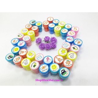 Vỉ đóng con dấu nhiều hình cute