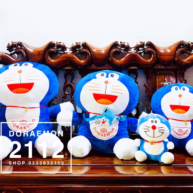 Gấu bông siêu lớn Doraemon (3 size)