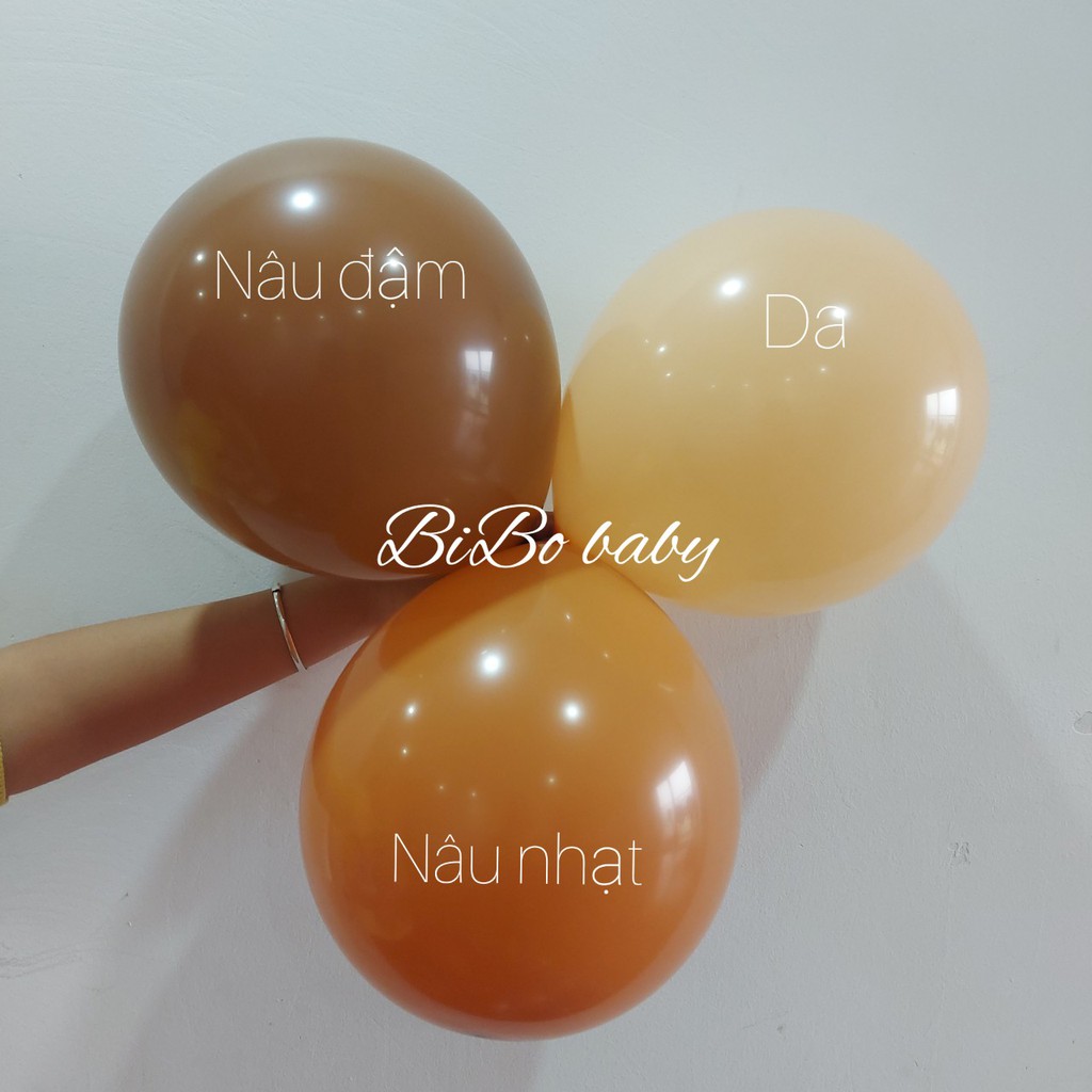 Bóng cao su màu retro Tongxuan 10inch trang trí sinh nhật - BiBo baby