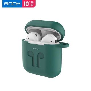 Vỏ case Airpods 1/2 kèm dây đeo Rock chính hãng